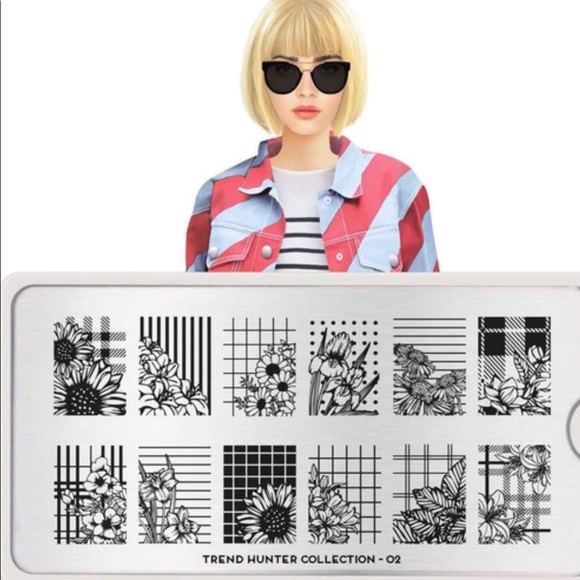 MoYou London Stamping Nail Art Plate Collection #01 Trend Hunter - Picture 1 of 6